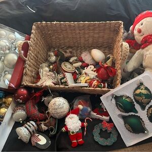 Festive Christmas Ornament Collection